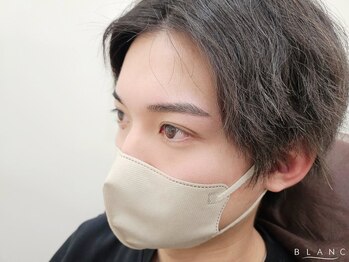 ブラン 磐田店(Blanc)/メンズ眉毛