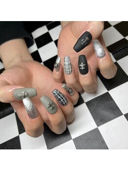 ツイードネイル