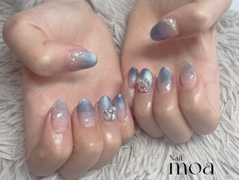 モア(moa)/マグネット ブルー グラデ