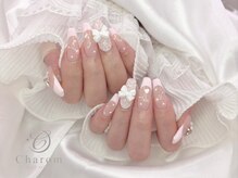 チャロム(Charom)/ピンクフレンチネイル
