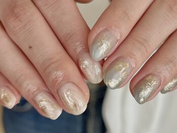 フィロンネイル 大森店(filonnail)の写真/ショートネイルに込める究極の美しさ。ショートだからこそ映えるデザインを。【大森/ニュアンス】