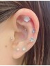 大人気！！耳つぼジュエリー【10粒まで】