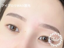 アイサロンフェア 海老名店(eyesalon Fair)/アイブロウWAX脱毛