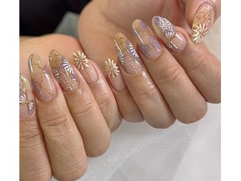 スロウネイル(slow nail)/アートフルコース11000円taxin