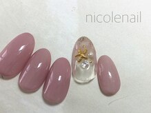 ニコルネイル(nicole nail)/H1188　Girly starfish