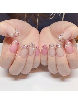 ネイキッド (NaKid)/春ネイルフレンチ