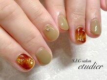 S.I.Gサロン エチュデイエ(etudier)/シンプルべっ甲ネイル☆