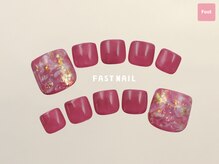 ファストネイル 広島パルコ店(FAST NAIL)/春フット 6,050円 【12107】