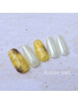 ラミーネイル(Ramie nail)/2024年7月　定額Mデザイン