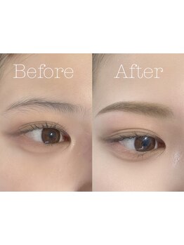 アイブロウメニューがあるサロン