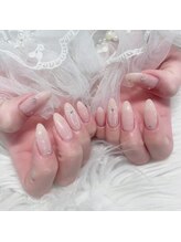 ポミーネイル 池袋店(pomynail)/リボンネイル