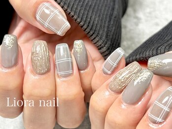 リオラネイル(Liora nail)の写真/【選べる定額デザイン¥5300~/何度でも通いやすい♪】"Liora"こだわりのデザインであなたの指先を華やかに＊