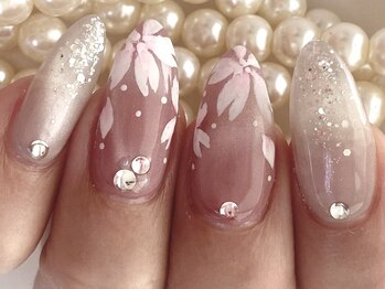 ネイルサロンティーモ(Nail Salon Tmo)/桜マグネットネイル