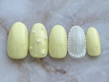 4月限定シンプル/イエロー¥7500