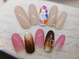 メタリックｘｘステンドグラス