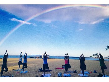 ハワイアンフォレストSpa 福岡天神店/朝ヨガ