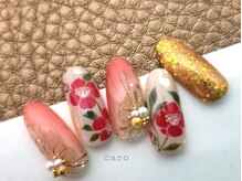 カロ スリムアンドビューティー(caro)/和柄ネイル