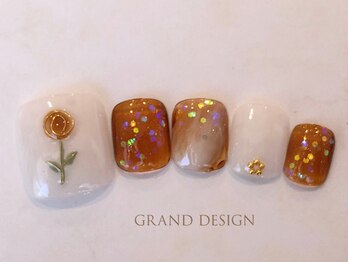 グランドデザイン 穂積店(GRAND DESIGN)/針金フラワーネイル