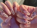 ヌーディームーンネイル☆