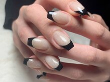 サロンドフォーエイチ(salon de 4H)/ブラック★スクエアフレンチ