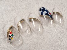 ケージュール(Kjour)/アートフレンチネイル　