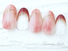 ラグジュアリーネイルズ カワグチ(Luxury Nails Kawaguchi)/ふんわり*タイダイ