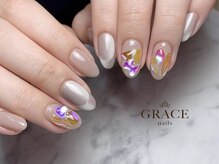 グレース ネイルズ(GRACE nails)/オンブレフレンチ