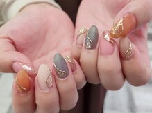 アイビー(Aivy)/マット×ラメネイル