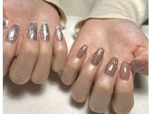 ネイル グランディール(Nail Grandir)/＊キラキラ×リボンネイル＊