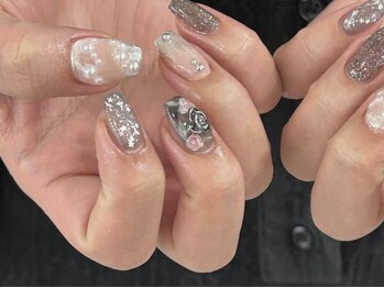 バラパールシルバーラメ