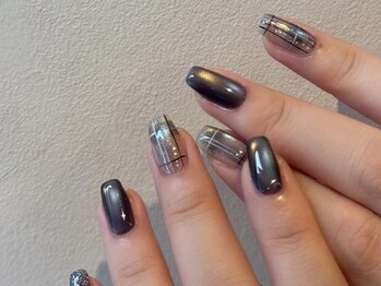 ネイルサロン エーナイン 札幌月寒店の写真/自爪の長さをそのままにキレイに魅せる☆ショートネイルだからこその魅力を引き出すトレンドデザイン豊富♪