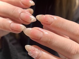 うるちゅるチークネイル