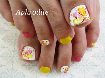 アフロディーテ(Aphrodite)/フットネイル ☆