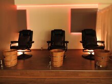 自慢のリクライニングチェアをご準備♪