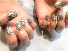 プリンセス アイラッシュ アンド ネイル/ミラーアートネイル