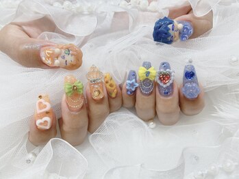 ナーズ(NERD'S)/キャラクター3Dネイル☆