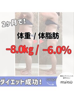 ミノ 美里大通り店(mino)/２ヶ月間！