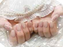 ネイルアンドまつげエクステ リッチエイト 原宿店(Rich8)/オフィス系★ワンカラーチーク