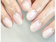 モーヴネイル(mauve.nail)/ワンカラー＋ラメコート
