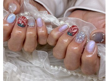 ワンハンドレッドプラス(100+)/いちごネイル