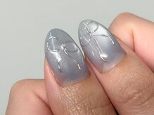 ネイルマムジジ(nailmum jiji)/マグネット リボン ワンカラー