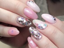 ネイルサロン リッチーズ(nail salon Riches)/ハートキラキラデザイン♪