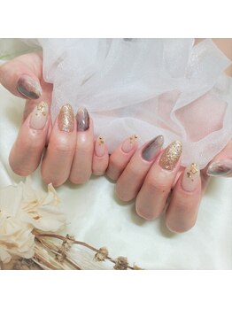 アルセア 上野御徒町店(Alcea)/秋 マーブル ニュアンス