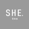 シーアイラッシュ アンド スパ(SHE.)のお店ロゴ