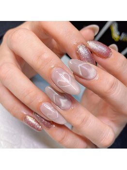 シュシュ(Chou chou)/ハートマグネットとキラキラ