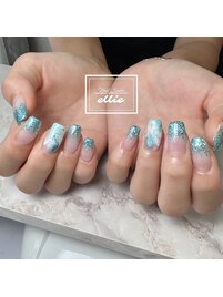 夏ネイル 定額ネイル