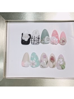 立体お花アート