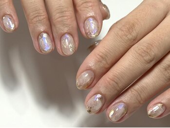 アイネイルズ 渋谷店(I nails)/【Maiko.w】キラキラニュアンス