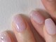 サンカリネイル バイ ヴァラ 新居浜 船木店(sankari nail by VALLA)の写真/深爪・巻き爪の相談もOK!初めての方に選ばれる大人上質サロン◎20代30代に人気のフレンチも4950円~!