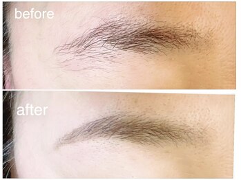 アイラッシュサロン プリムール(EyeLashSalon)の写真/【毎朝眉毛の描き方にお悩みの方】話題の眉毛ワックス×まつげパーマのセットで大人女性の目元が垢抜ける